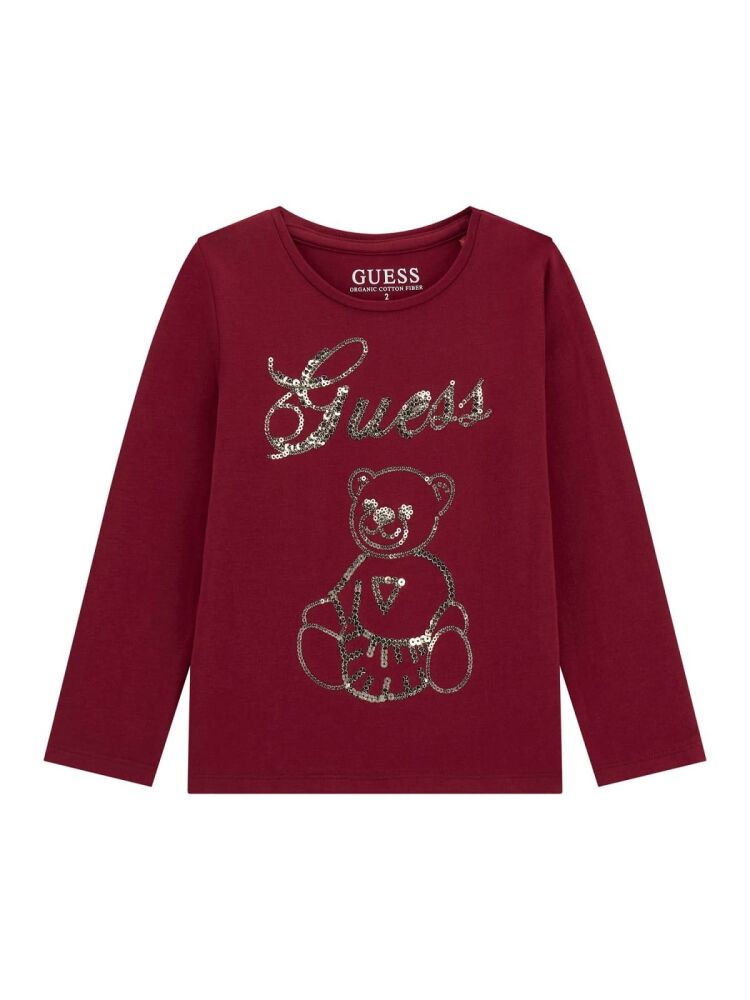 PRE ORDER Girls Guess Long Sleeve T Shirt K5BI03