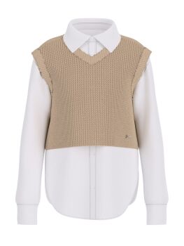 PRE ORDER Girls Guess Sweater with Shirt J5BH01