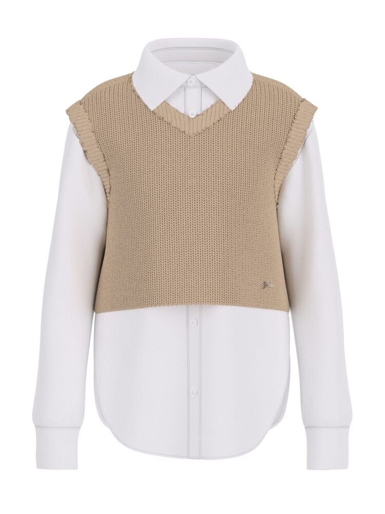 PRE ORDER Girls Guess Sweater with Shirt J5BH01