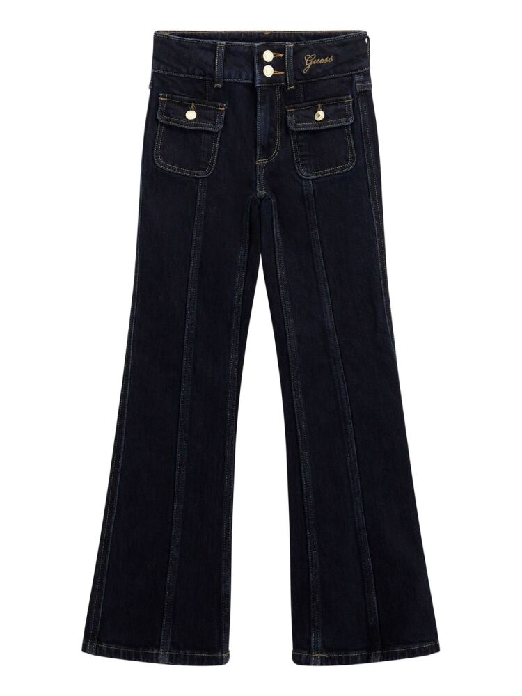 PRE ORDER Girls Guess Flare Comfor Denim Jeans J5BA16