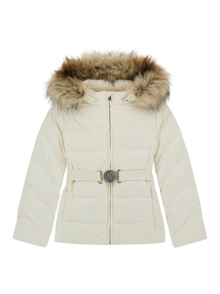 PRE ORDER Girls Guess Puffer Coat with Hood J5BL21