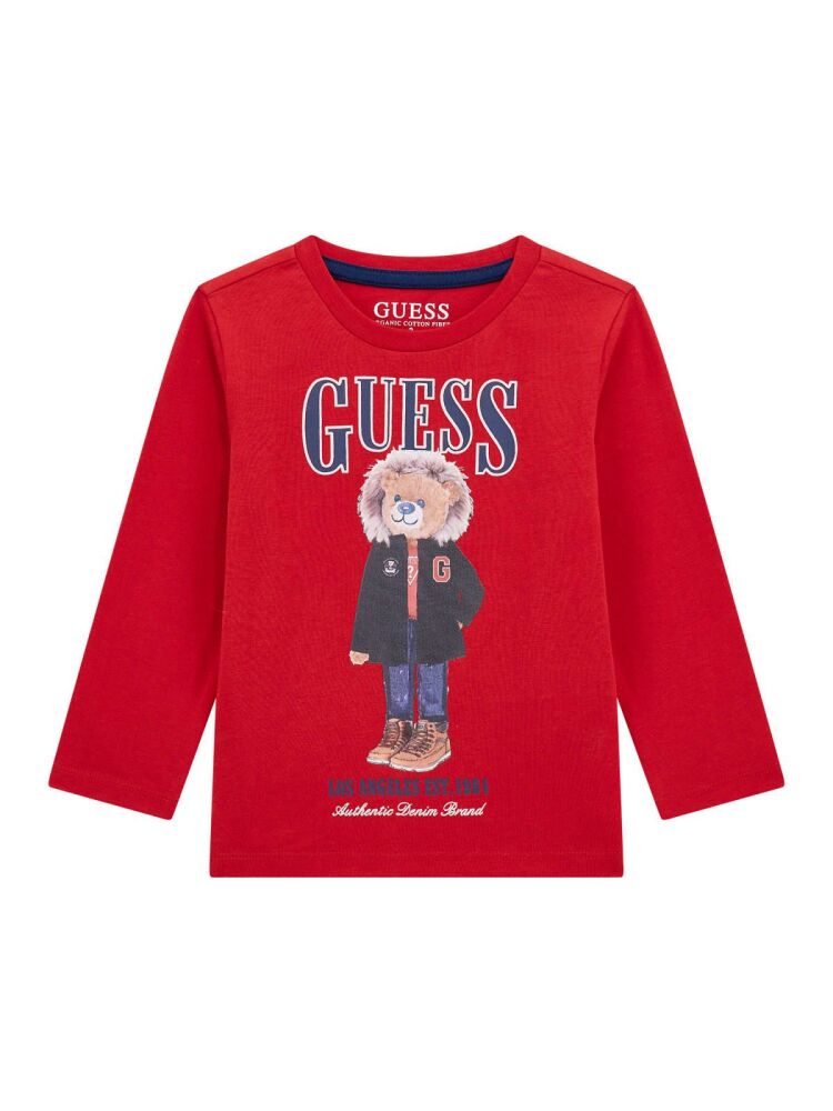PRE ORDER Boys Guess Long Sleeve Top N5BI04