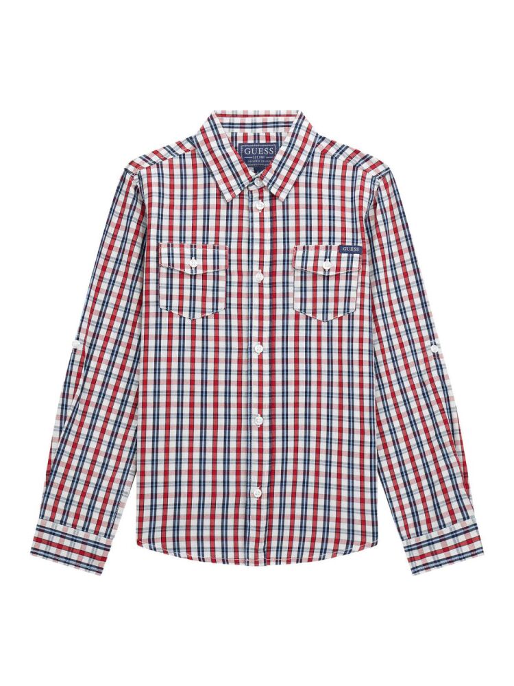 PRE ORDER Boys Guess Long Sleeve Shirt L5BH02