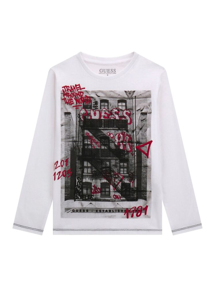 PRE ORDER Boys Guess Long Sleeve Top L5BI13