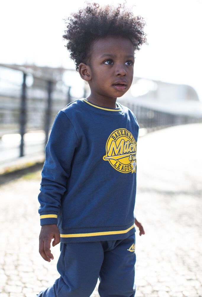 PRE ORDER Boys Mitch & Son Tracksuit King MS25511 Heritage Navy