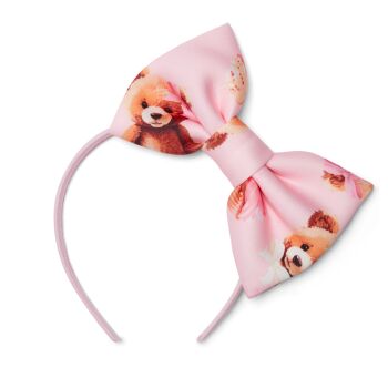 PRE ORDER Girls ADee Teddy Bear Bakery Memphis Headband W252917 Pink Fairy