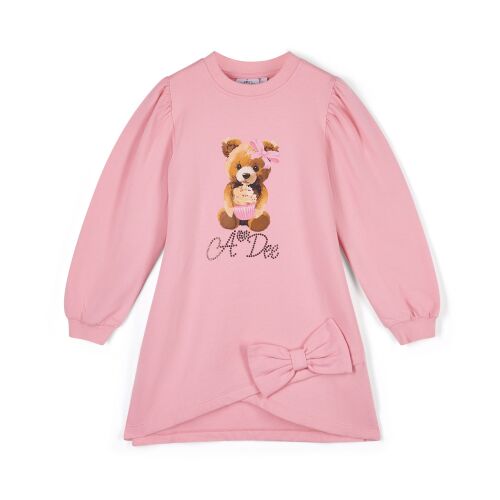 PRE ORDER Girls ADee Michelle Dress W252711 Rose Pink