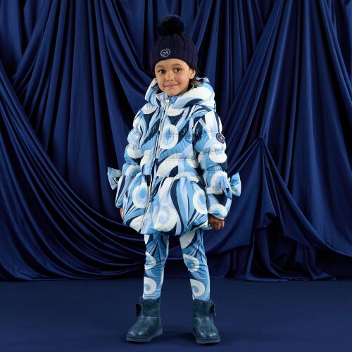 PRE ORDER Girls ADee Twilight Twirls Nylah Coat W253209 Powder Blue