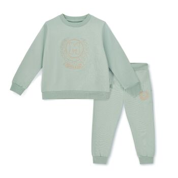 AW25 Boys Mitch & Son Tracksuit Jaxon MS25406 Icey Jade