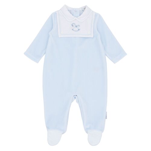 Boys Blues Baby Babygrow 2062