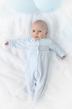 Boys Blues Baby Babygrow 2066