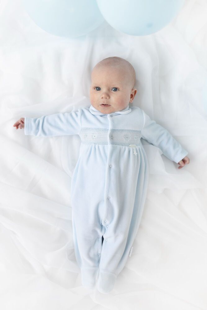 Boys Blues Baby Babygrow 2066