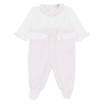 Girls Blues Baby Babygrow BB2195