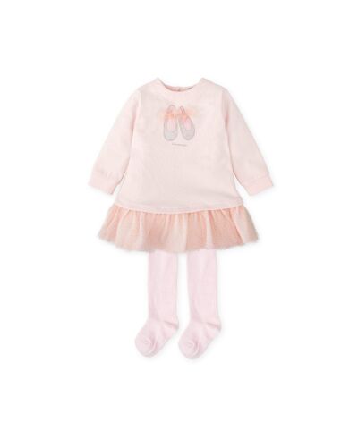 Girls Tutto Piccolo Dress and Tights 2291