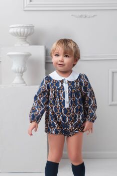 Boys Rochy Vintage Romper 26715