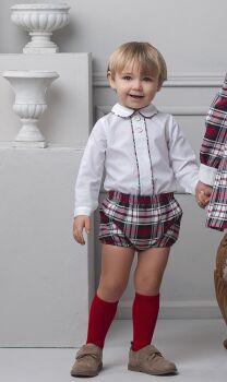 Boys Rochy Tartan Set 26731