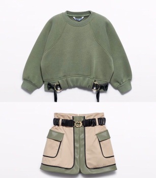 AW25 Girls Abel and Lula Top and Skirt Set 5826 5523