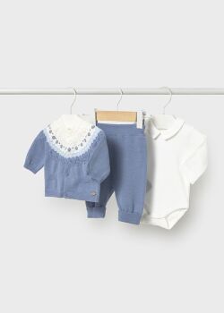 AW25 Boys Mayoral 3 Piece Set 2570 Cloud 31