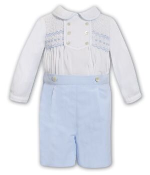 Boys Sarah Louise 2 Piece Set 013684 Blue