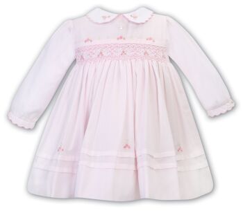 Girls Sarah Louise Dress 013699 Pink