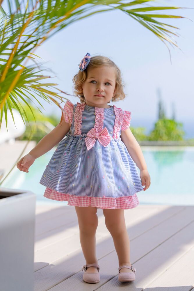 *PRE ORDER SS26 Girls Miranda Multicolour Dress 146