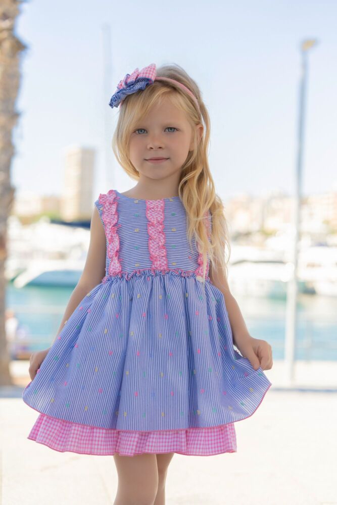 *PRE ORDER SS26 Girls Miranda Multicolour Dress 246