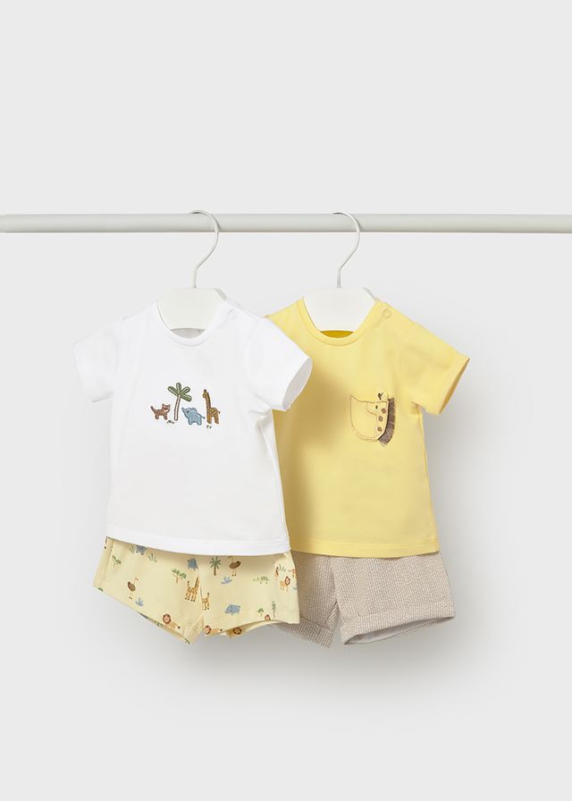 *PRE ORDER SS26 Boys Mayoral Set 1652 Sunny 37 - 2 Sets