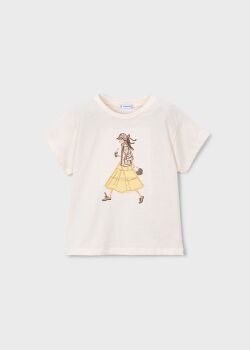 *PRE ORDER SS26 Girls Mayoral T Shirt and Skirt Set 3011 3904 (78,57)