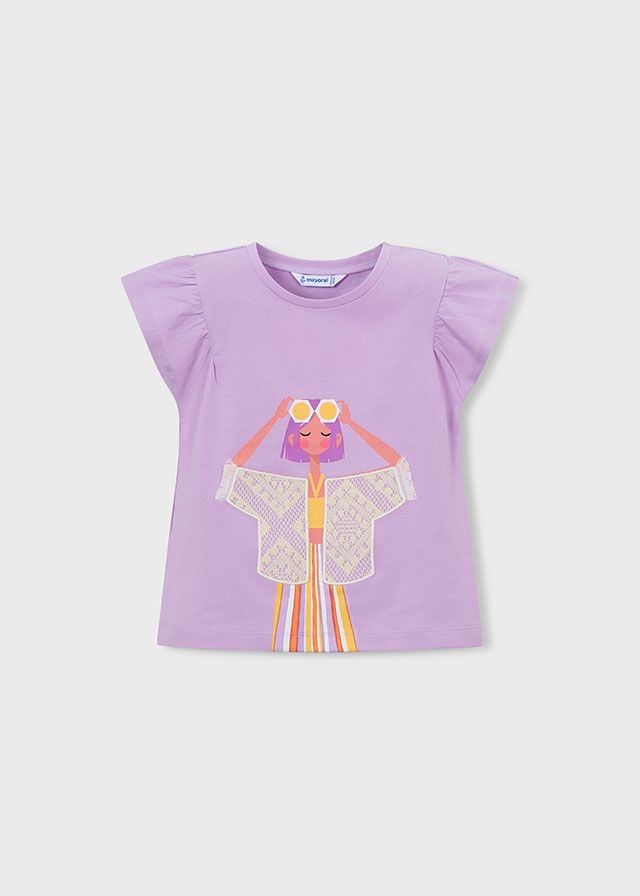 *PRE ORDER SS26 Girls Mayoral T Shirt and Shorts Set 3007 607 (81,10)