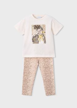 *PRE ORDER SS26 Girls Mayoral Top and Leggings Set 3727
