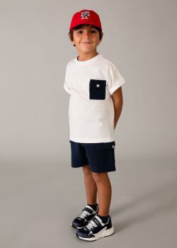 *PRE ORDER SS26 Boys Mayoral T Shirt and Shorts Set 3601 (20) - 2 T Shirts