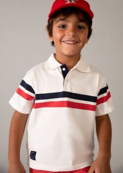 *PRE ORDER SS26 Boys Mayoral Polo Shirt and Shorts Set 3107 202 (37,41)
