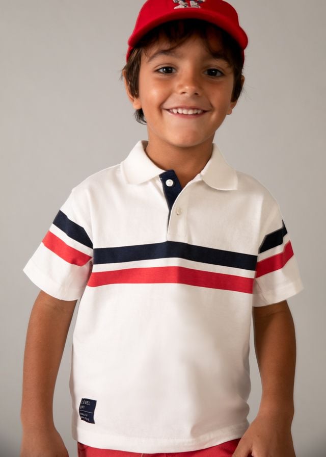 *PRE ORDER SS26 Boys Mayoral Polo Shirt and Shorts Set 3107 202 (37,41)