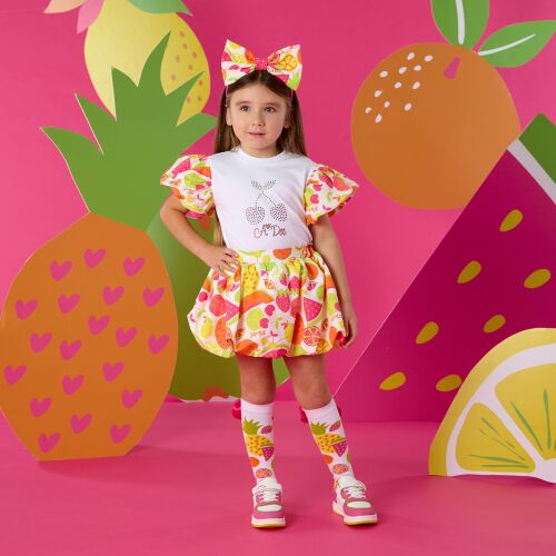 *PRE ORDER SS26 Girls ADee Tia Top and Skirt Set S263523