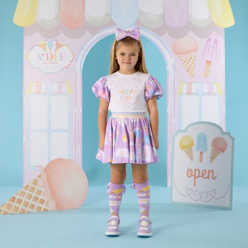 *PRE ORDER SS26 Girls ADee Sally Top and Skirt Set S262510