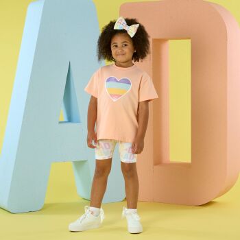 *PRE ORDER SS26 Girls ADee Saz Top and Shorts Set S262517