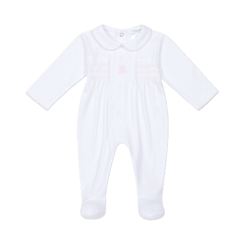 Girls Deolinda Babygrow DBV26102 Pink
