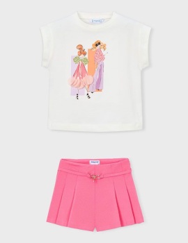 *PRE ORDER SS26 Girls Mayoral T Shirt and Shorts Set 3005 3220 (75,42)