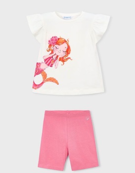 *PRE ORDER SS26 Girls Mayoral T Shirt and Shorts Set 3007 610 (84,20)