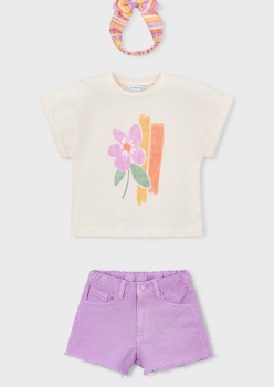 *PRE ORDER SS26 Girls Mayoral T Shirt and Shorts Set 3010 234 (94,68)