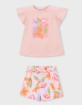 *PRE ORDER SS26 Girls Mayoral T Shirt and Skirt Set 3007 3906 (83,70)