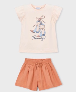 *PRE ORDER SS26 Girls Mayoral T Shirt and Skort Set 3007 3907 (80,74)