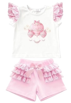*PRE ORDER Girls Giorgio Bambini Set YG40 Pink