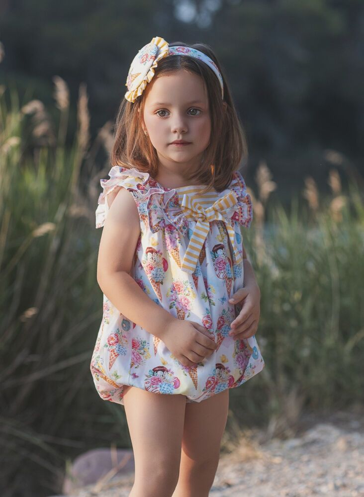 *PRE ORDER SS26 Girls Rochy Romper 26806