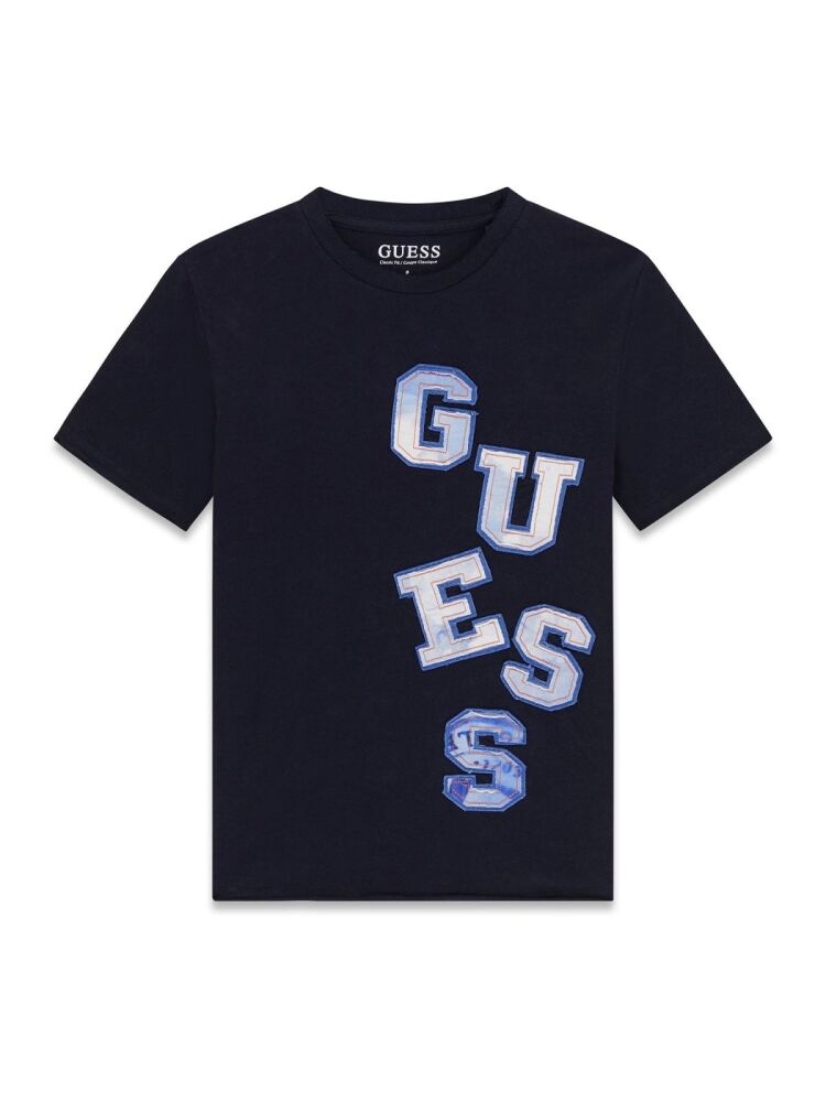 *New For SS26 Boys Guess T Shirt L6GI02 Navy
