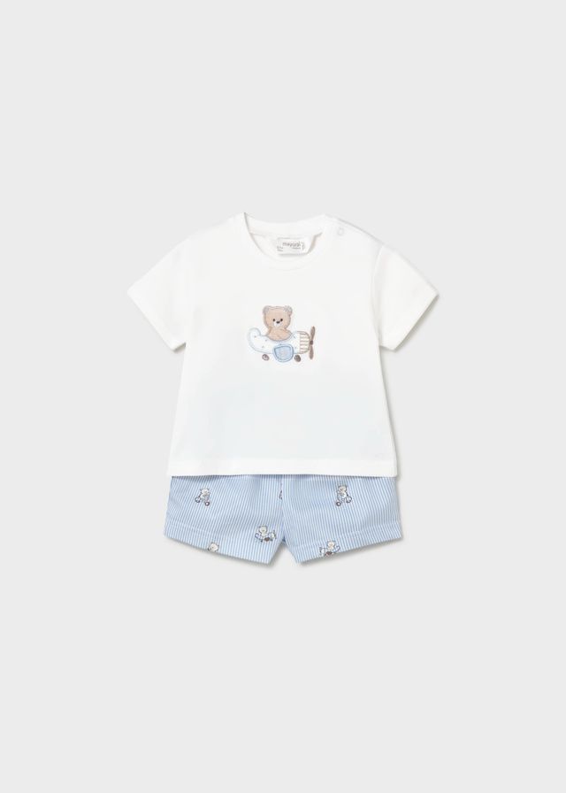 *PRE ORDER SS26 Boys Mayoral Set 1275 Sky 37