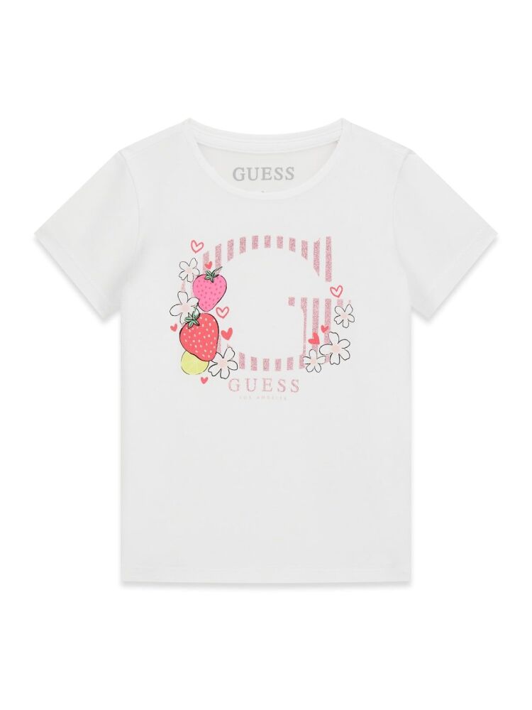 *PRE ORDER SS26 Girls Guess T Shirt and Shorts Set K6GI00 K6GD00