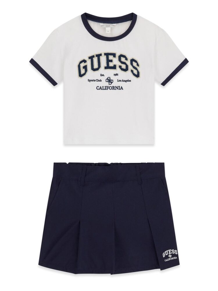 *PRE ORDER SS26 Girls Guess T Shirt and Shorts Set J6GG00