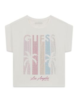 *PRE ORDER SS26 Girls Guess T Shirt and Shorts Set J6GI20 J6GD29
