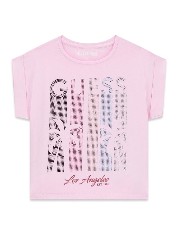 *PRE ORDER SS26 Girls Guess T Shirt J6GI20 Pink